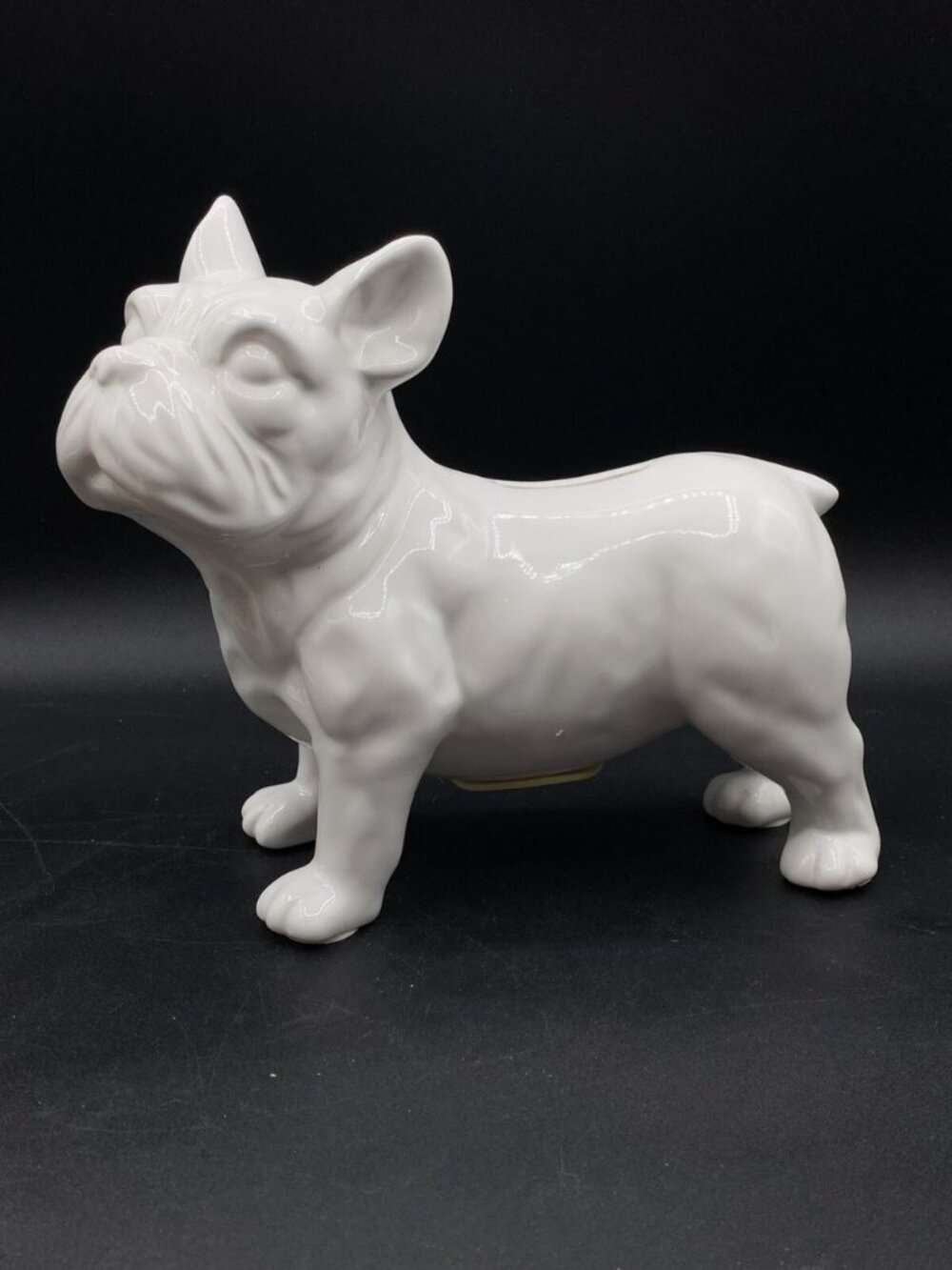 Target White Ceramic Super Cute Frenchie French Bulldog Bank